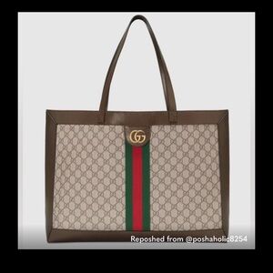 Gucci Ophidia Soft GG Supreme‎ Medium Tote